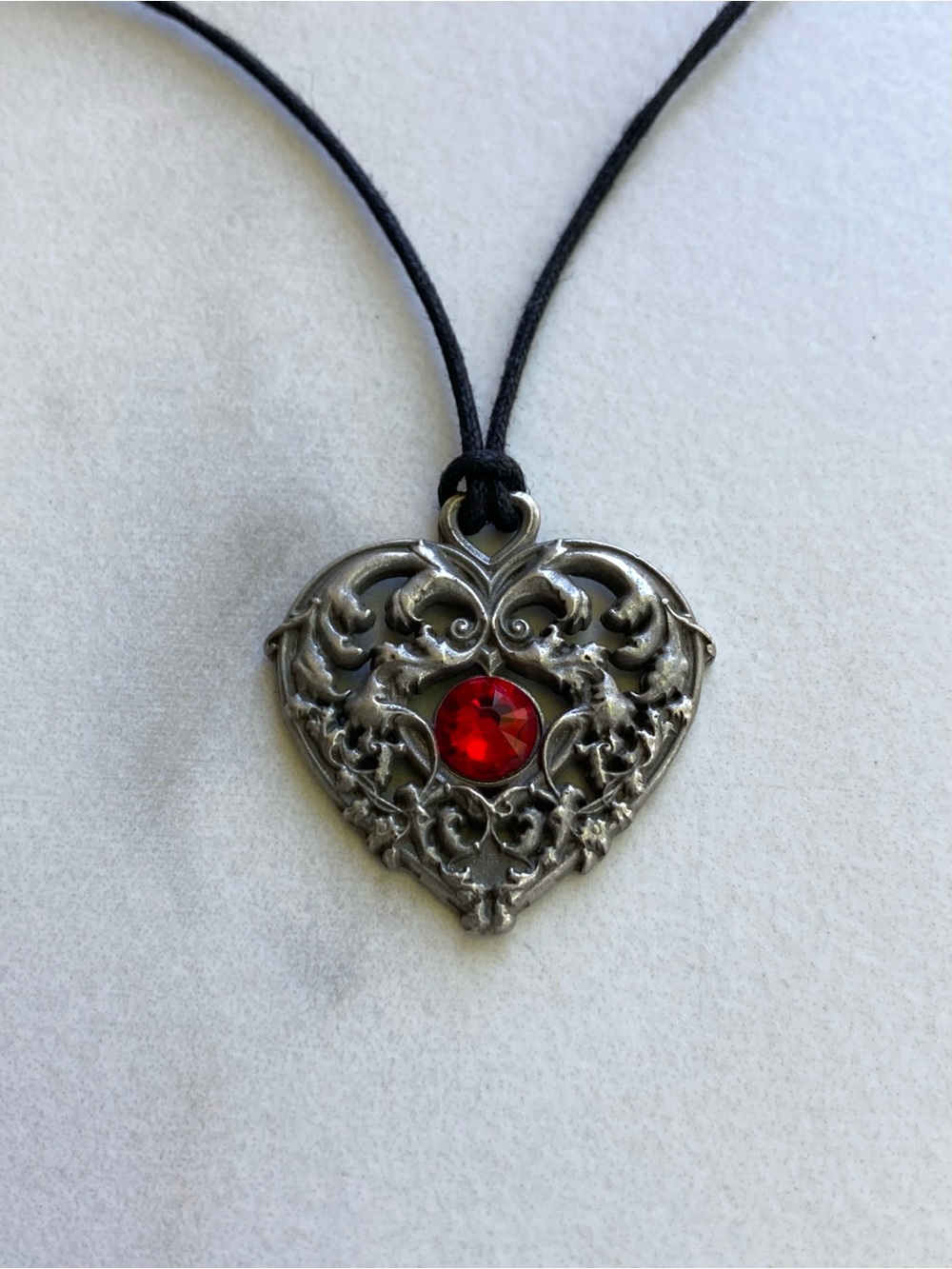 Atkins Pewter Romance of Your Life Pendant